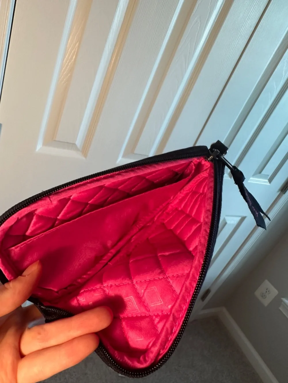 Vera Bradley RFID Crossbody Wallet Wristlet Retired Print (Flamingo Fiesta)